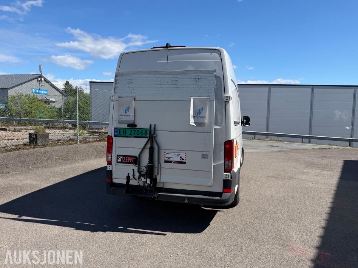 2023 Volkswagen Crafter, EV 136HK,KJØLEBIL,ZEPRO BAKLØFTER,NATTDRIFT, 23600KM
