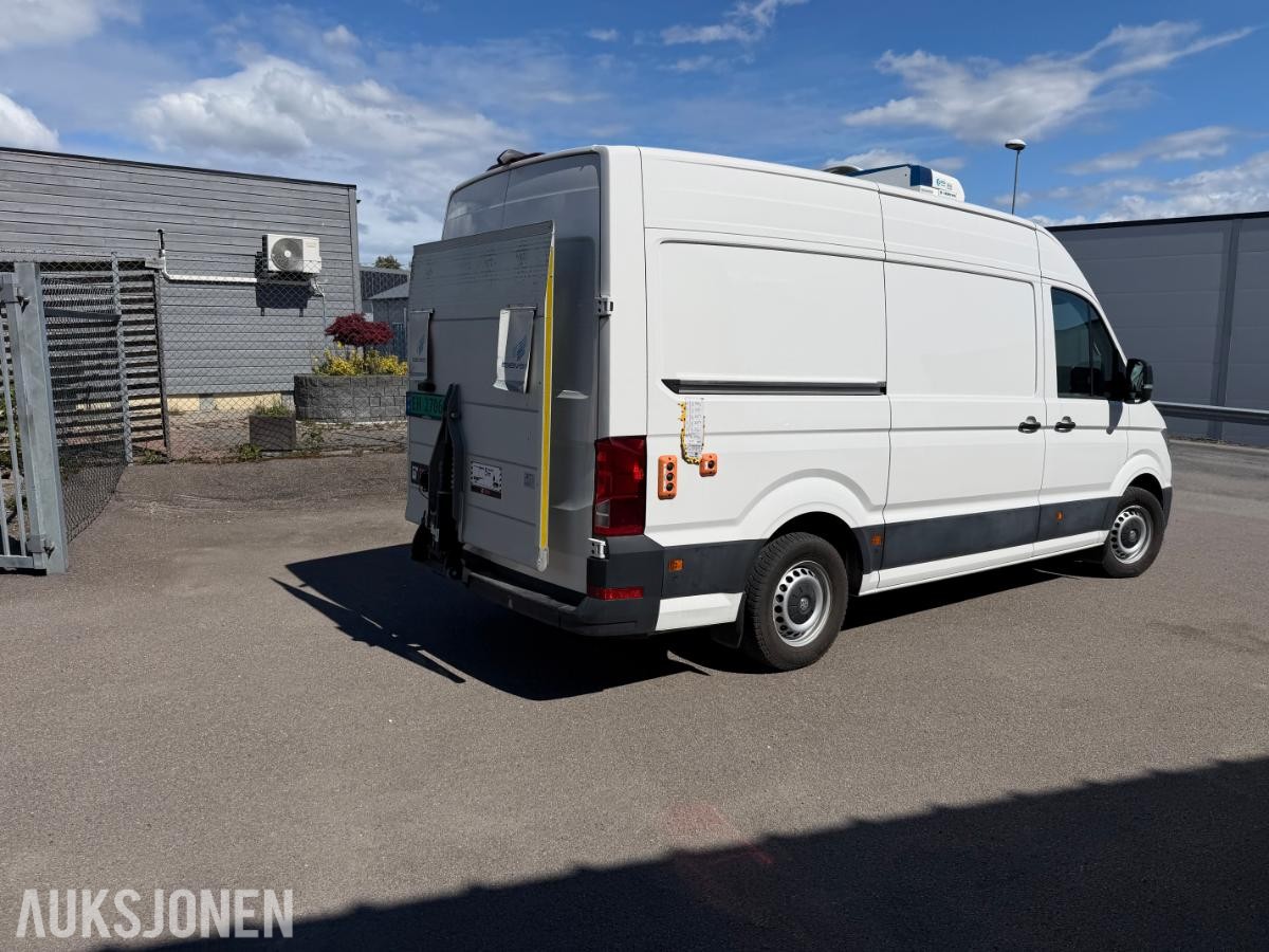 2023 Volkswagen Crafter, EV 136HK,KJØLEBIL,ZEPRO BAKLØFTER,NATTDRIFT, 23600KM