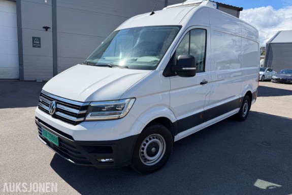 2023 Volkswagen Crafter, EV 136HK,KJØLEBIL,ZEPRO BAKLØFTER,NATTDRIFT, 23600KM