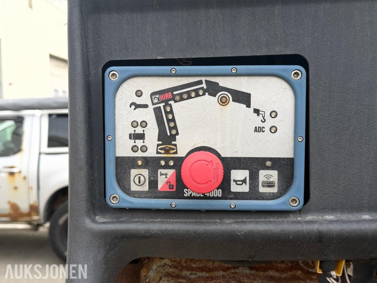 2014 Mercedes-Benz Actros kranbil / HIAB med fjernstyring / EURO 6