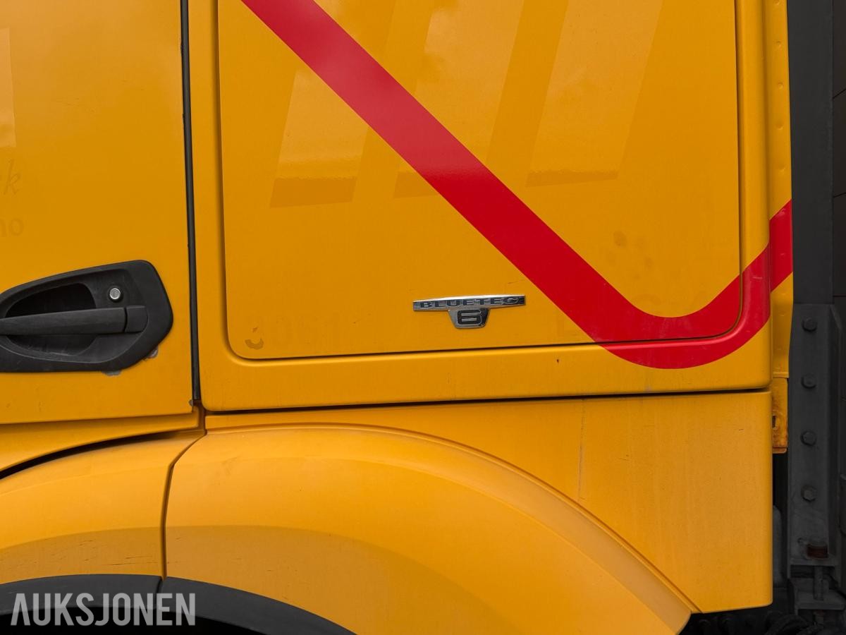 2014 Mercedes-Benz Actros kranbil / HIAB med fjernstyring / EURO 6