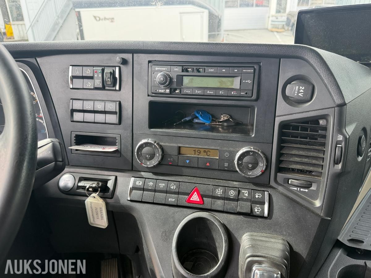 2014 Mercedes-Benz Actros kranbil / HIAB med fjernstyring / EURO 6