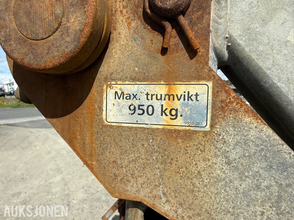 2007 PSAB Kabeltilhenger 1300 kg