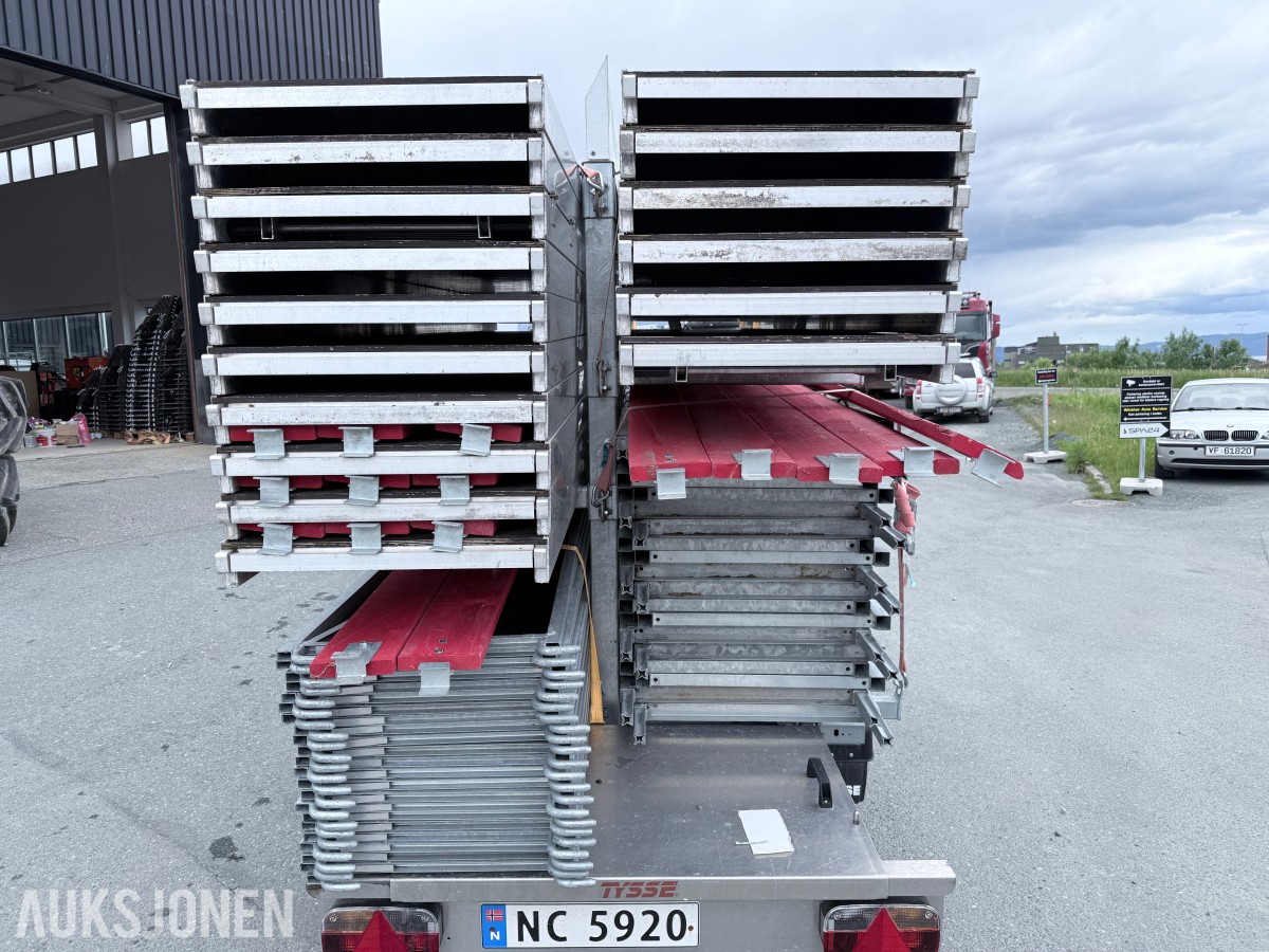 2021 Jamax stillasjehenger Tysse