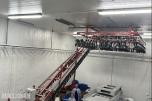 Metalprogetti hengebanesystem / transportsystem C70 for vaskeri