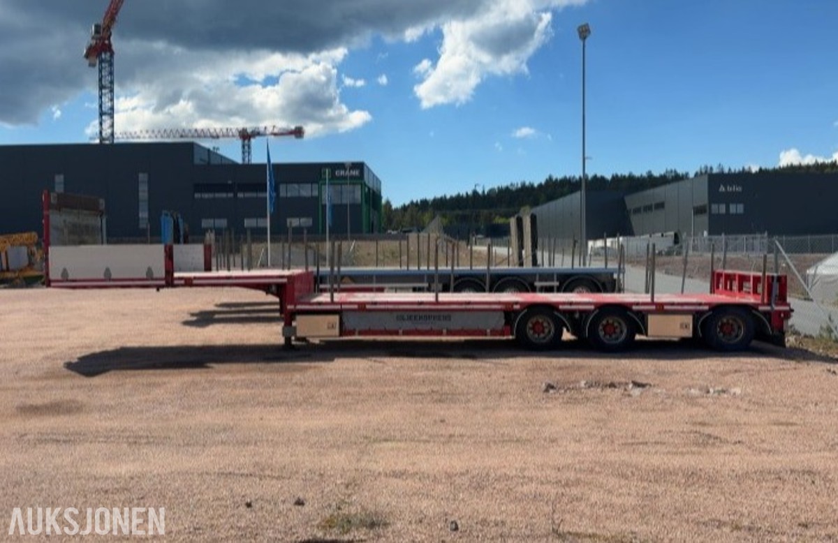 2016 HRD Uttrekksemitrailer / jumbo henger / Nylig EU-godkjent