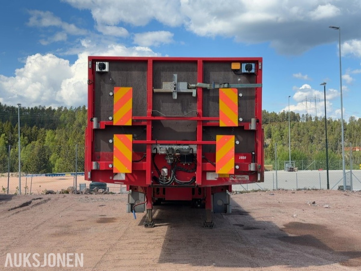 2016 HRD Uttrekksemitrailer / jumbo henger / Nylig EU-godkjent