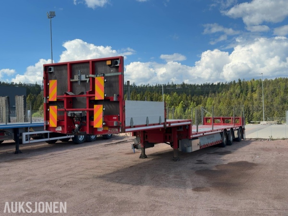 2016 HRD Uttrekksemitrailer / jumbo henger / Nylig EU-godkjent