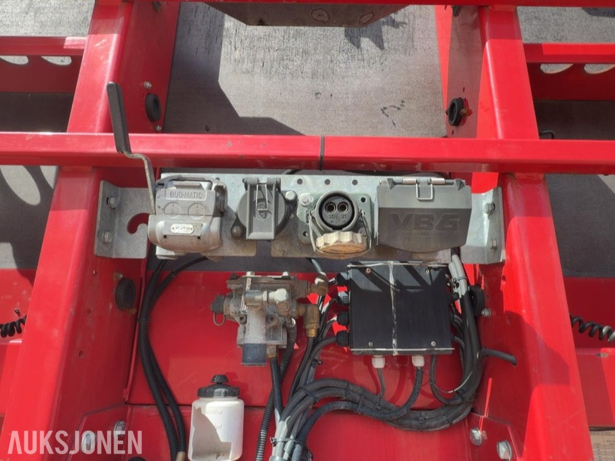 2016 HRD Uttrekksemitrailer / jumbo henger / Nylig EU-godkjent
