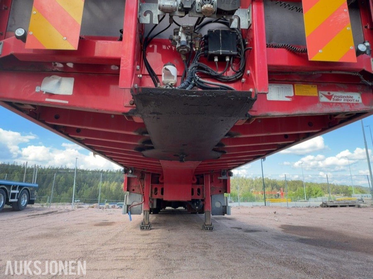 2016 HRD Uttrekksemitrailer / jumbo henger / Nylig EU-godkjent