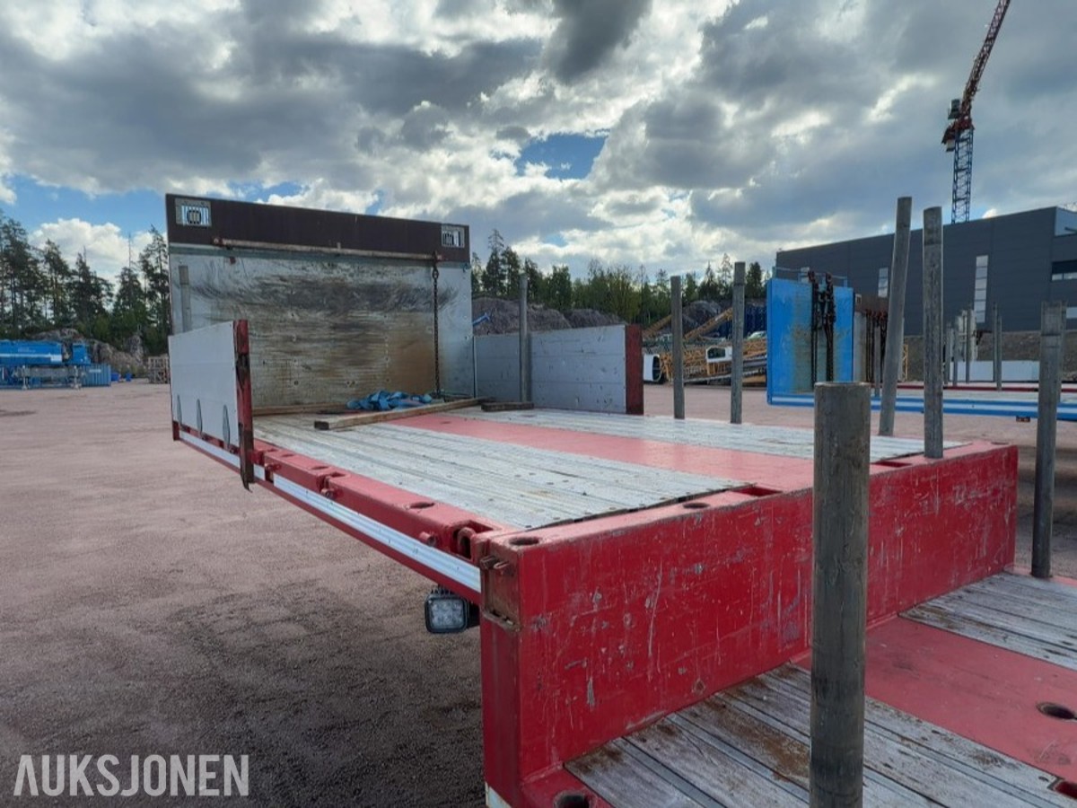 2016 HRD Uttrekksemitrailer / jumbo henger / Nylig EU-godkjent