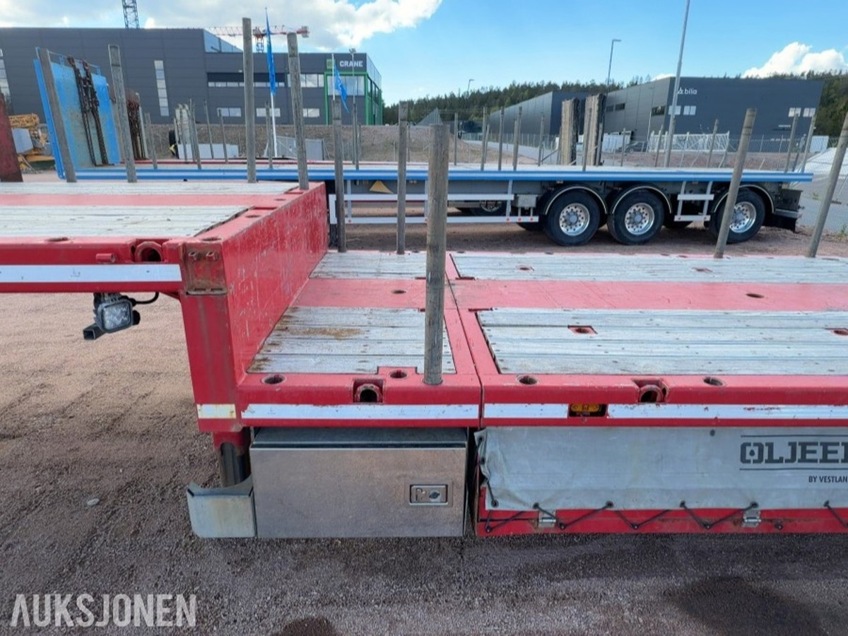 2016 HRD Uttrekksemitrailer / jumbo henger / Nylig EU-godkjent