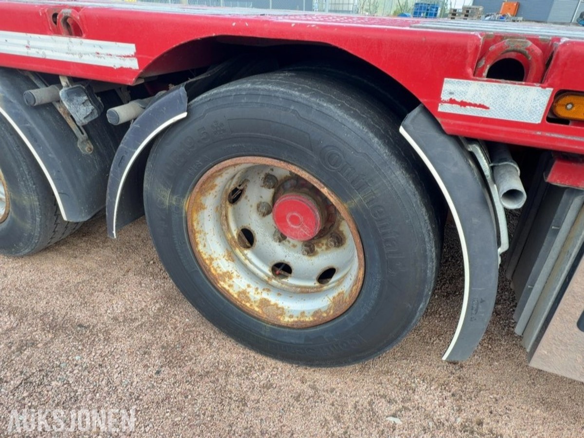 2016 HRD Uttrekksemitrailer / jumbo henger / Nylig EU-godkjent
