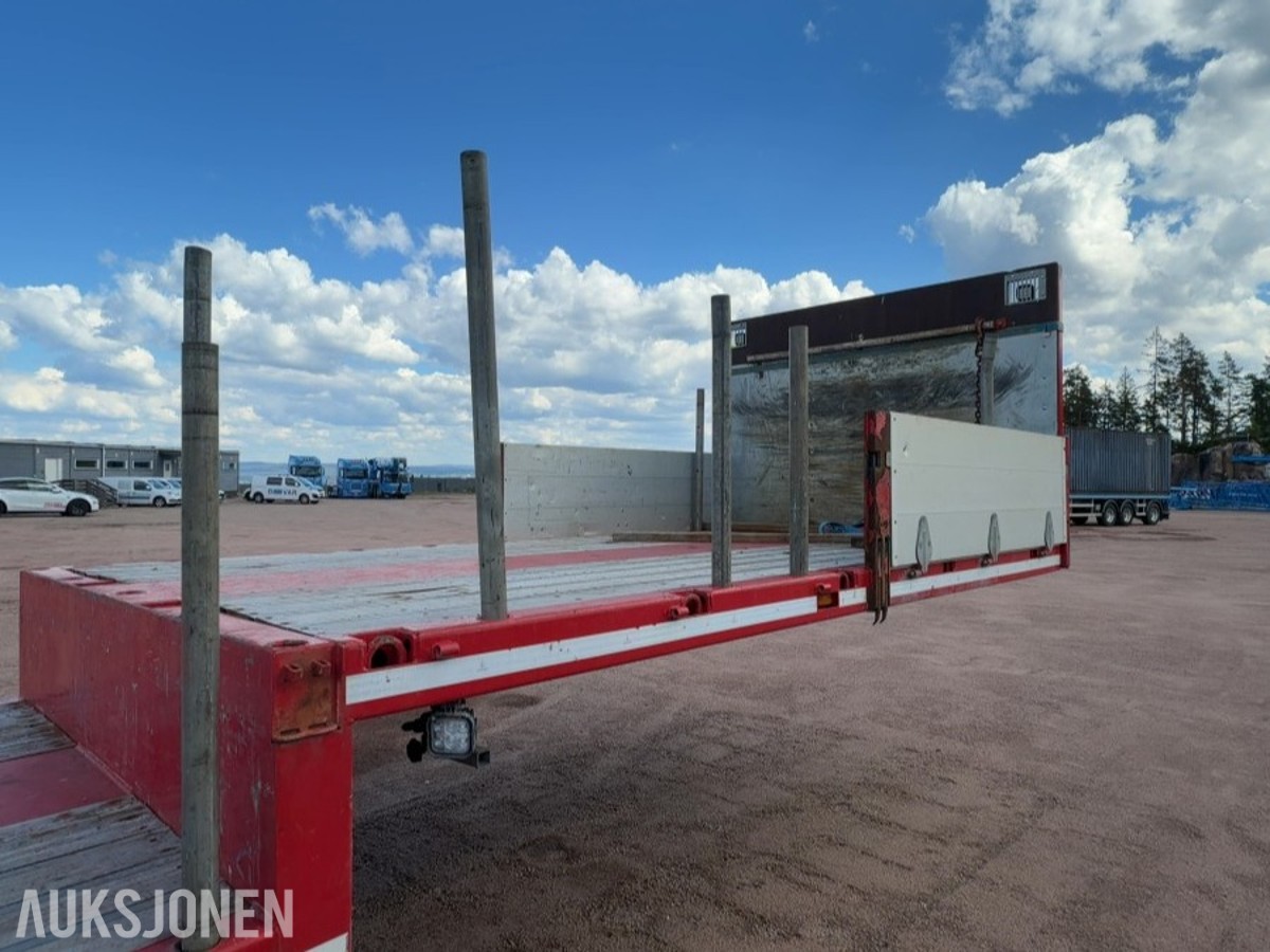 2016 HRD Uttrekksemitrailer / jumbo henger / Nylig EU-godkjent