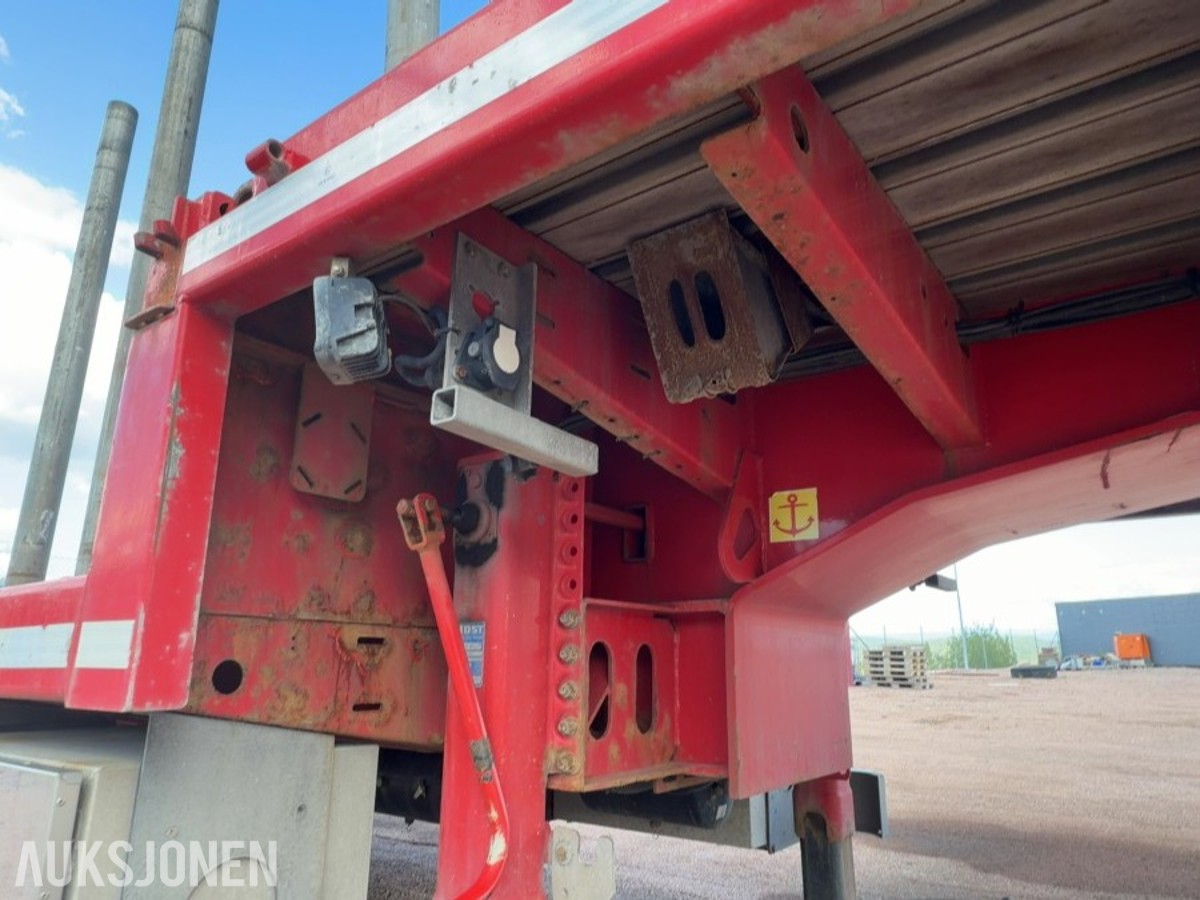 2016 HRD Uttrekksemitrailer / jumbo henger / Nylig EU-godkjent
