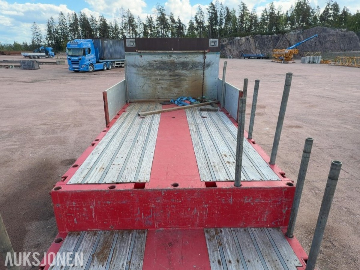 2016 HRD Uttrekksemitrailer / jumbo henger / Nylig EU-godkjent