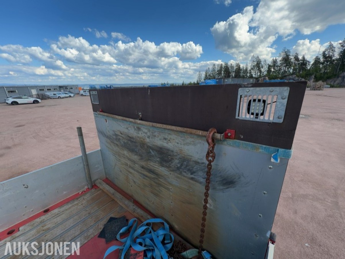 2016 HRD Uttrekksemitrailer / jumbo henger / Nylig EU-godkjent