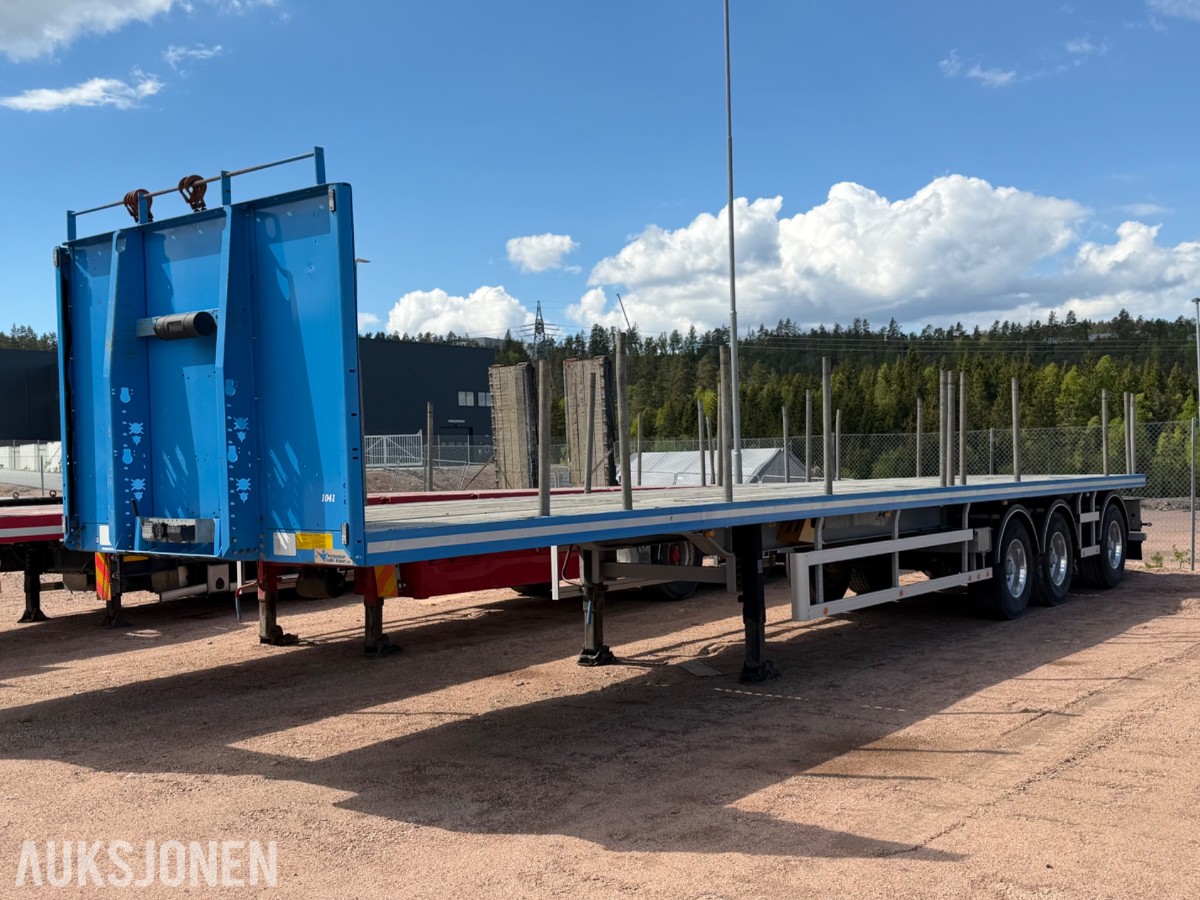 2018 HRD Tunglast Trailer Rett Semi / EU-Godkjent
