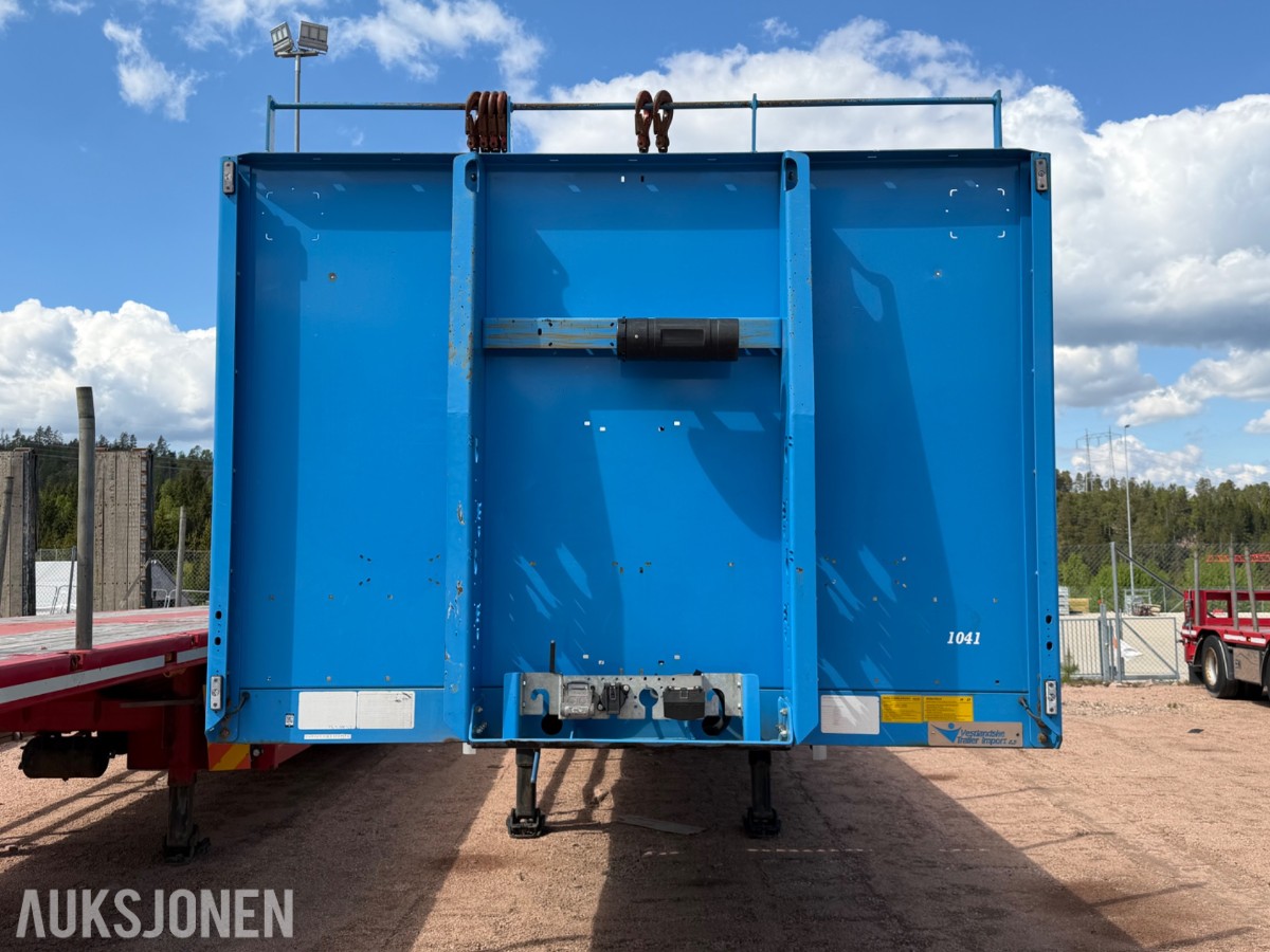 2018 HRD Tunglast Trailer Rett Semi / EU-Godkjent