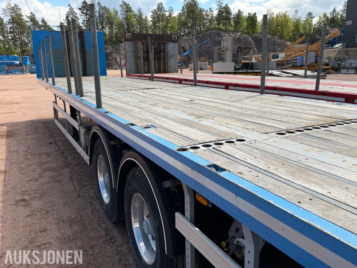 2018 HRD Tunglast Trailer Rett Semi / EU-Godkjent