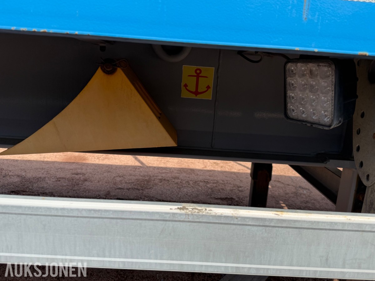 2018 HRD Tunglast Trailer Rett Semi / EU-Godkjent