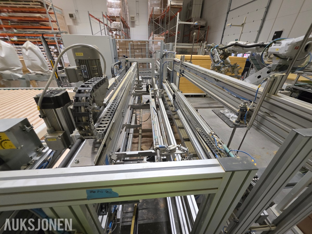 2021 Automasjonslinje Linje med robot og full styring