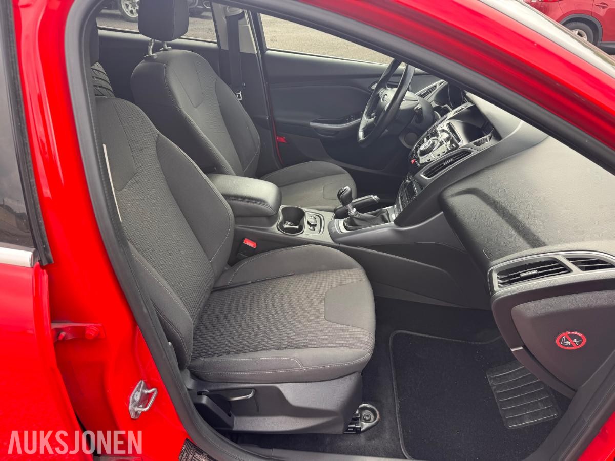 2015 FORD FOCUS 1.0BENSIN 125HK,EU-GODKJENT 8-2027, 194500km