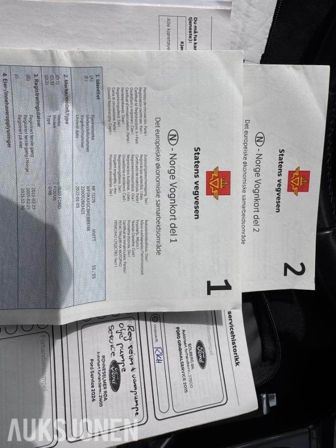 2015 FORD FOCUS 1.0BENSIN 125HK,EU-GODKJENT 8-2027, 194500km