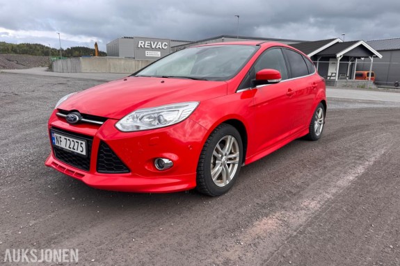 2015 FORD FOCUS 1.0BENSIN 125HK,EU-GODKJENT 8-2027, 194500km