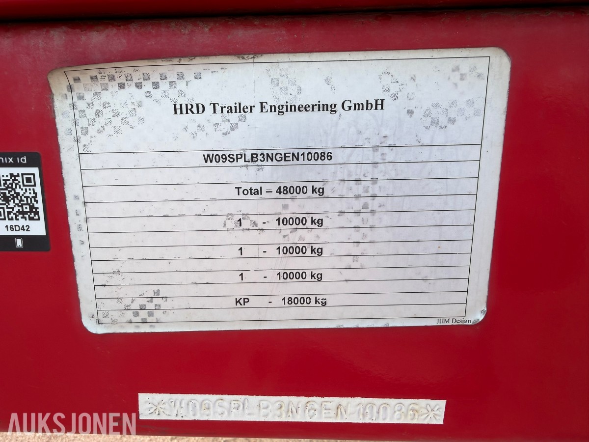 2016 HRD ÅPEN SEMITRALLE / Nylig EU-godkjent