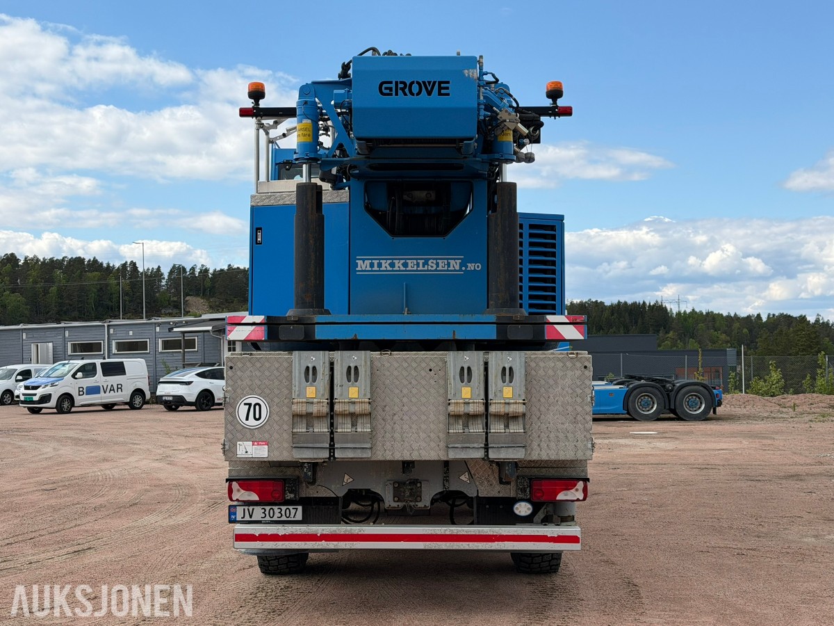 2019 GROVE - MOBILKRAN GMK 4100 med lav timeteller