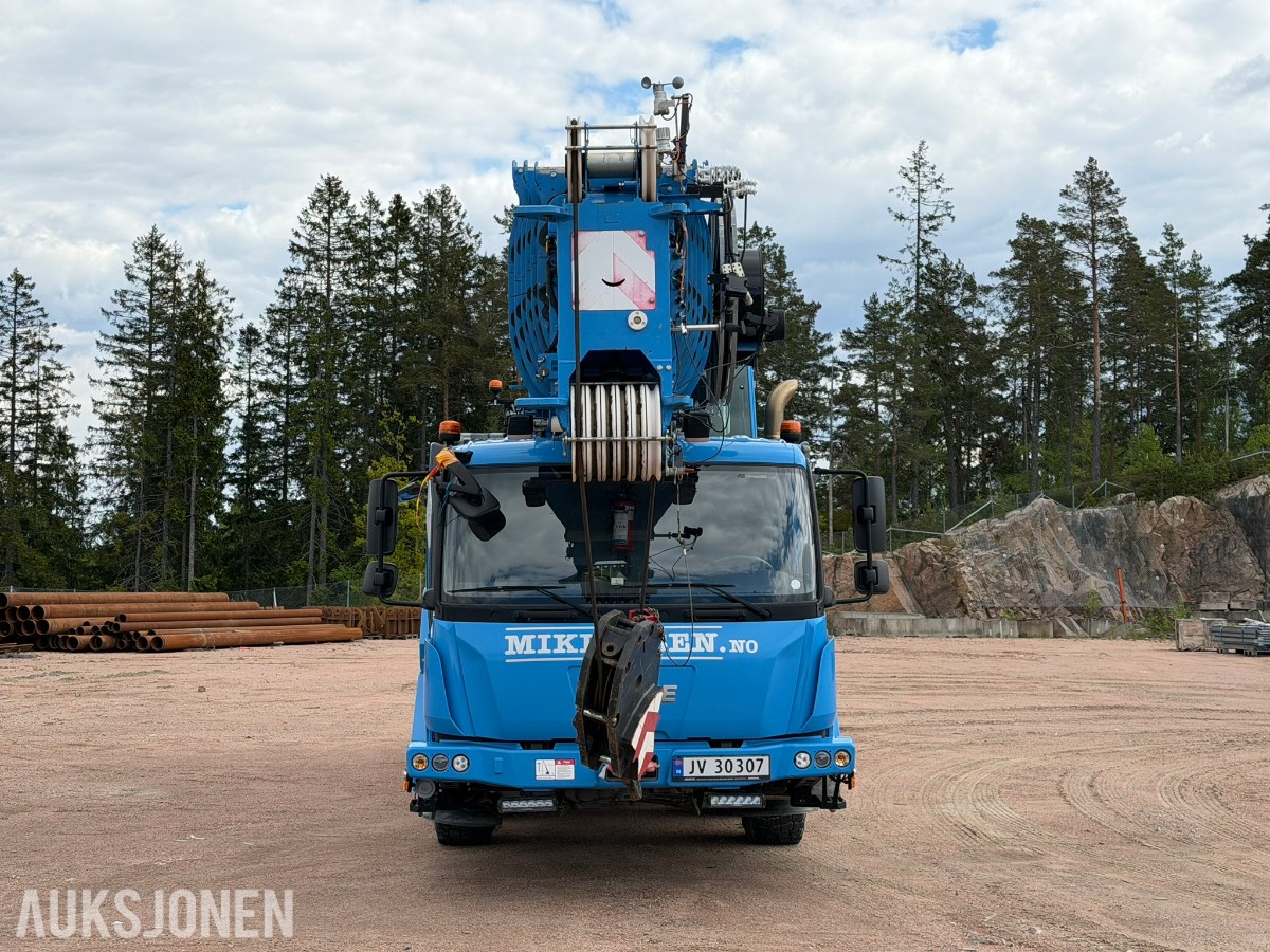 2019 GROVE - MOBILKRAN GMK 4100 med lav timeteller