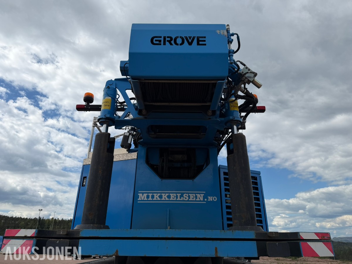 2019 GROVE - MOBILKRAN GMK 4100 med lav timeteller