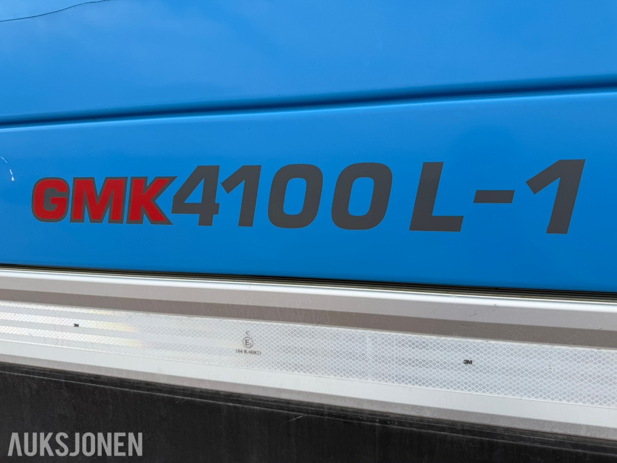 2019 GROVE - MOBILKRAN GMK 4100 med lav timeteller