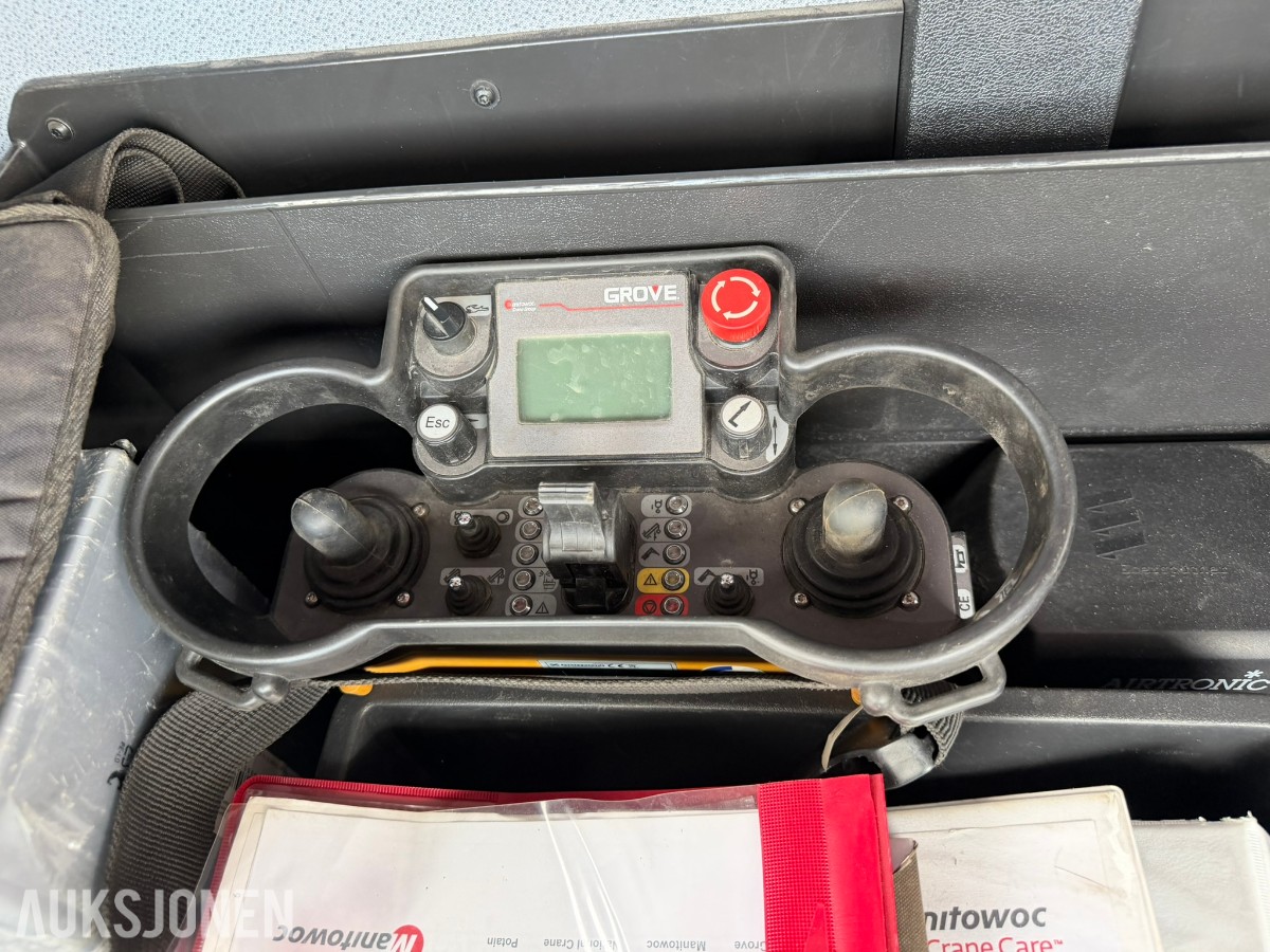 2019 GROVE - MOBILKRAN GMK 4100 med lav timeteller