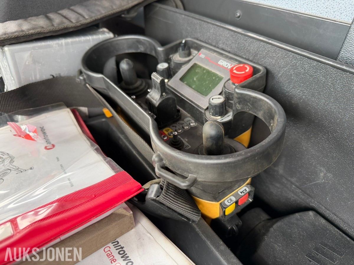 2019 GROVE - MOBILKRAN GMK 4100 med lav timeteller