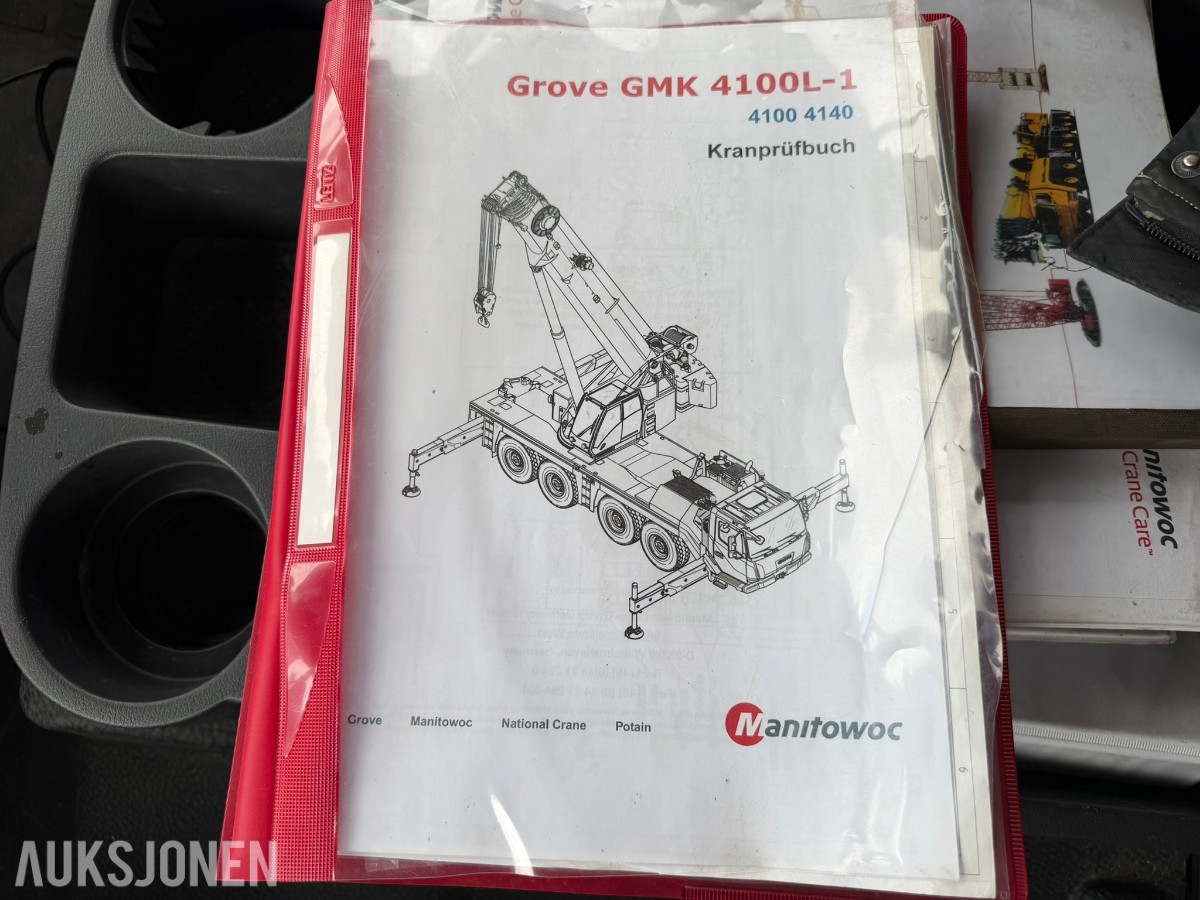 2019 GROVE - MOBILKRAN GMK 4100 med lav timeteller