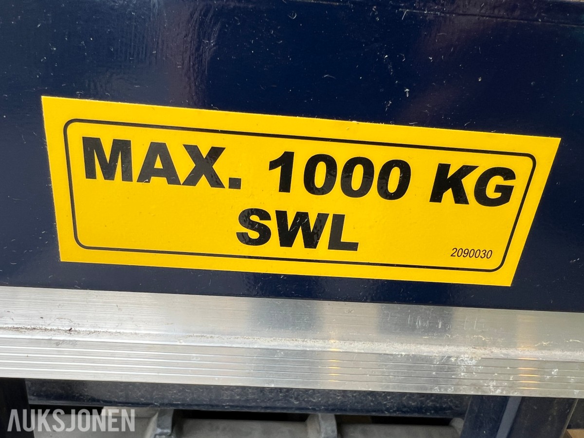 2021 Translyft løfterampe TMT 1000 K