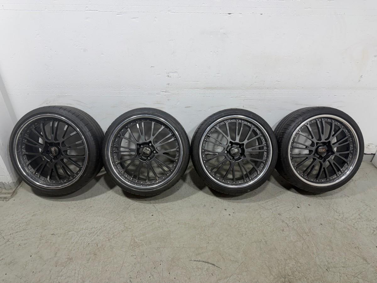 4 STK OZ Racing Forged 20 felgsett med Michelin-dekk