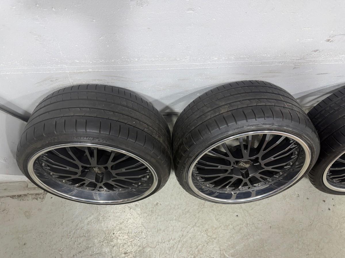 4 STK OZ Racing Forged 20 felgsett med Michelin-dekk