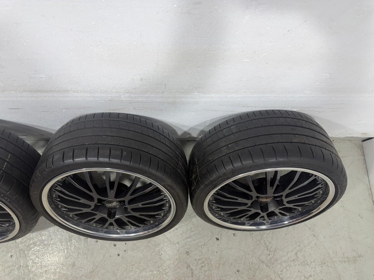 4 STK OZ Racing Forged 20 felgsett med Michelin-dekk