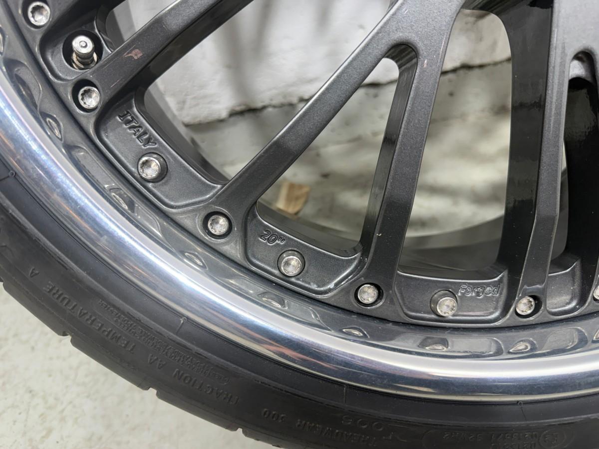 4 STK OZ Racing Forged 20 felgsett med Michelin-dekk