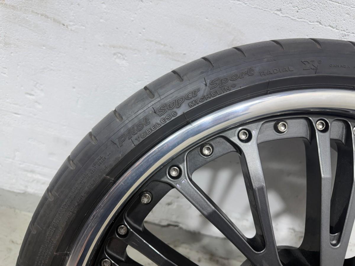 4 STK OZ Racing Forged 20 felgsett med Michelin-dekk
