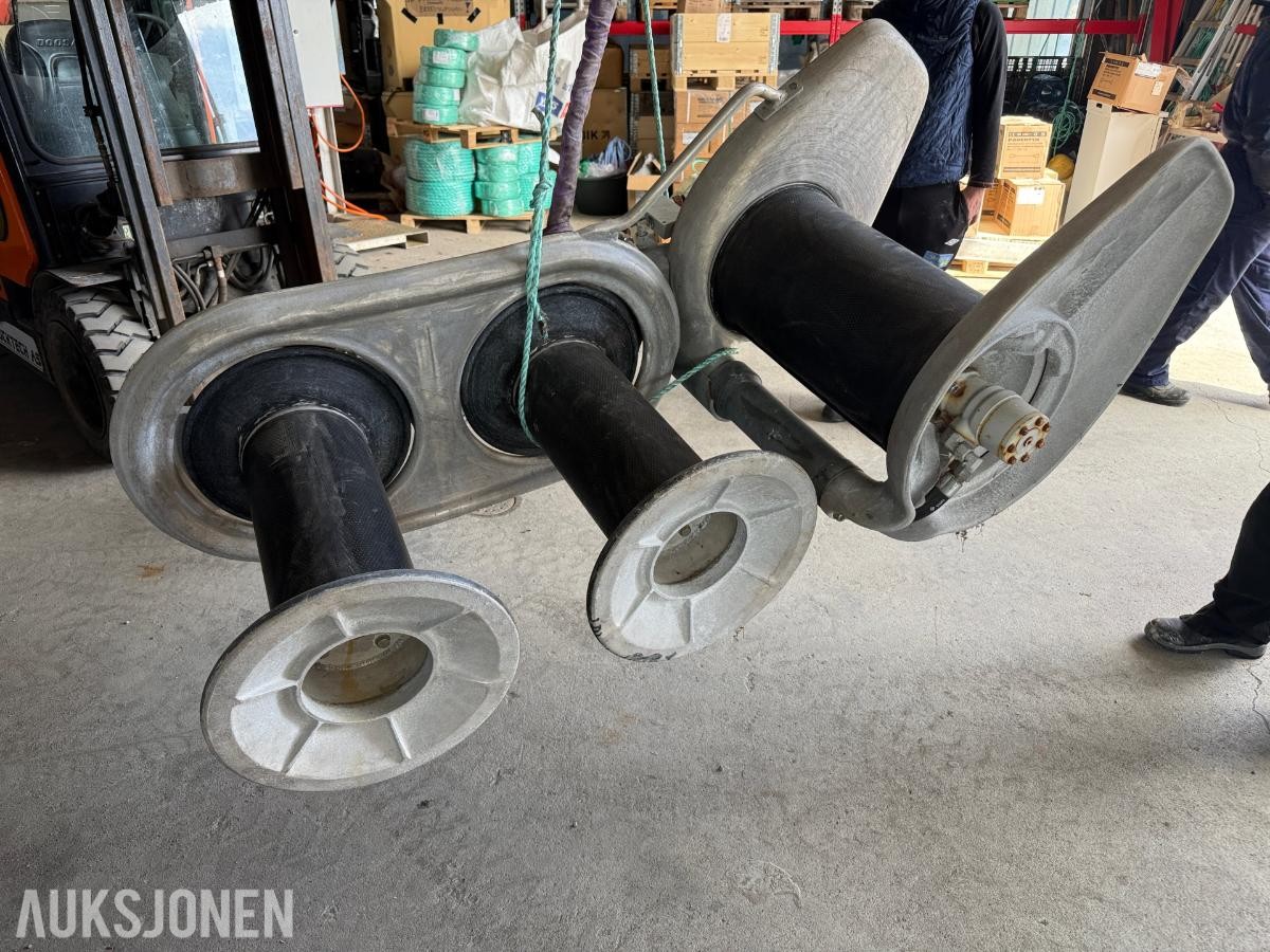 2018 Hydema HNH10F hydraulisk notrulle / triplerulle – 1000 kg