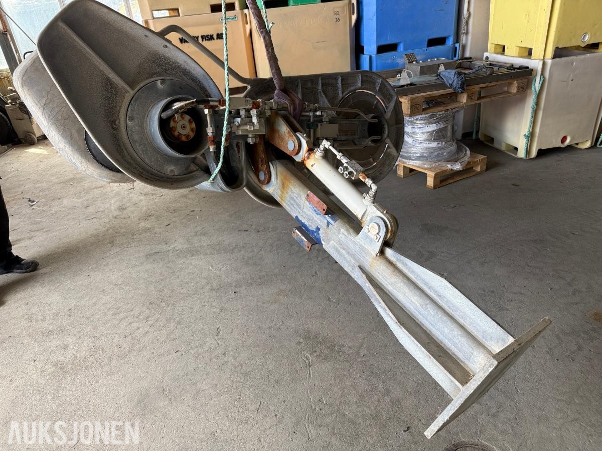 2018 Hydema HNH10F hydraulisk notrulle / triplerulle – 1000 kg