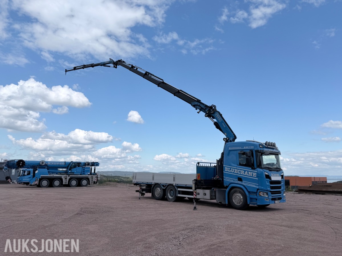 2021 Scania R540 Kranbil / Fassi 42tm med Jibb 
