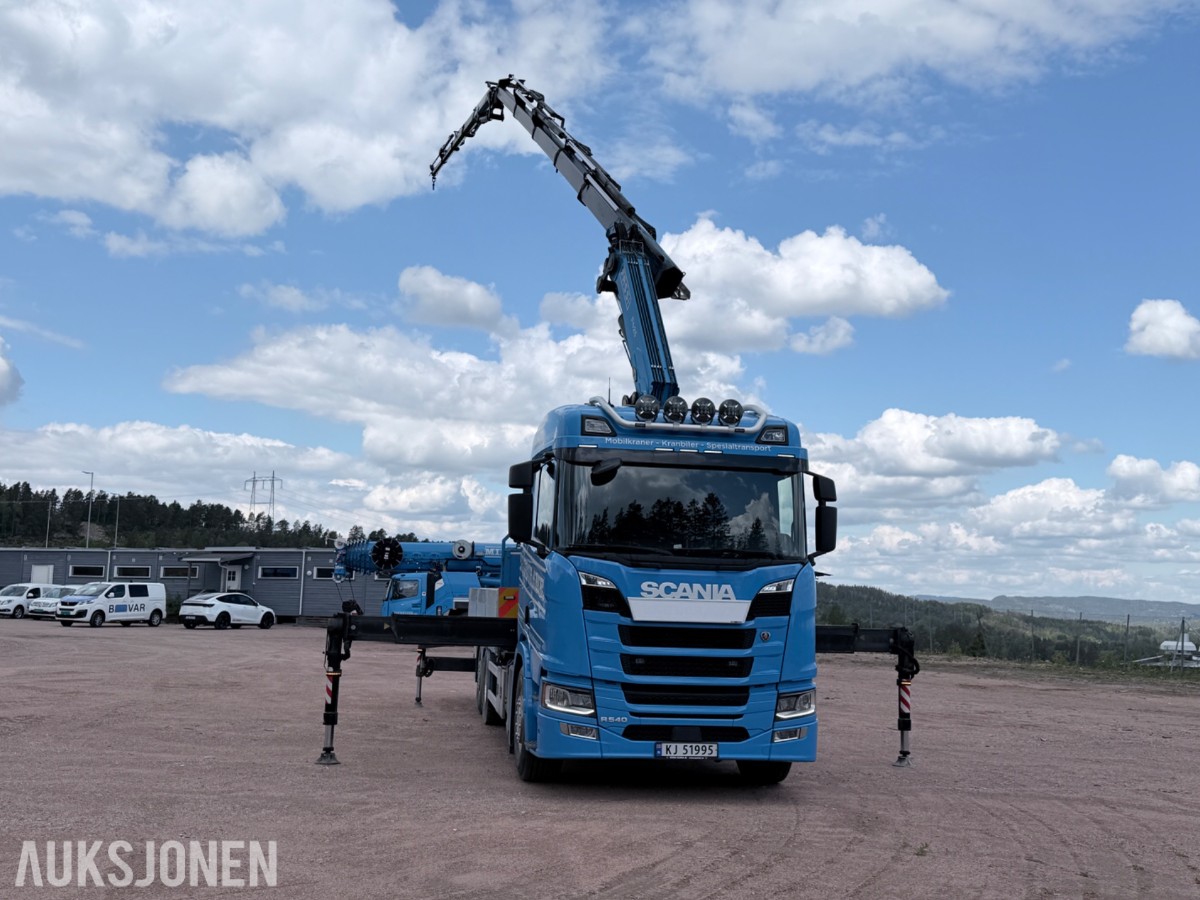 2021 Scania R540 Kranbil / Fassi 42tm med Jibb 