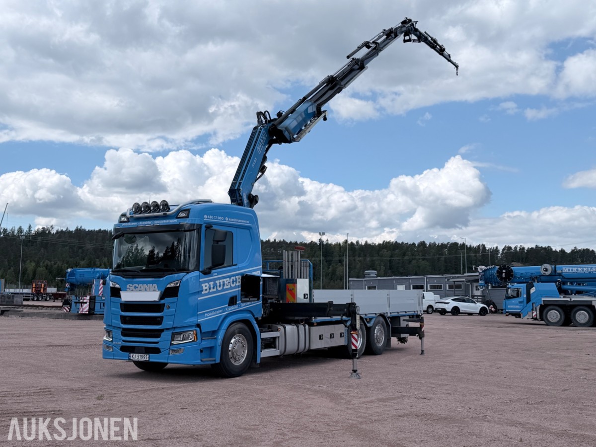 2021 Scania R540 Kranbil / Fassi 42tm med Jibb 