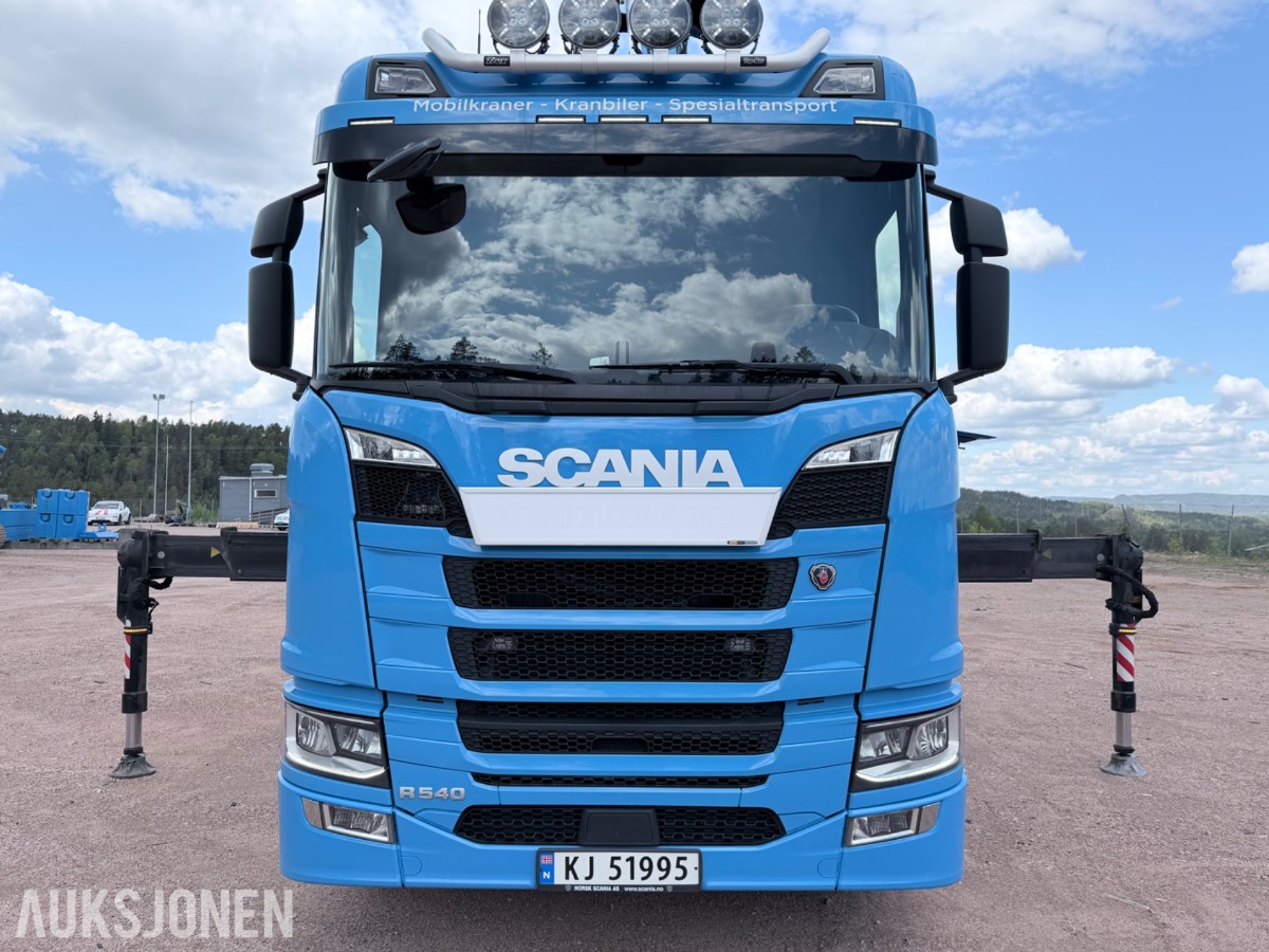 2021 Scania R540 Kranbil / Fassi 42tm med Jibb 