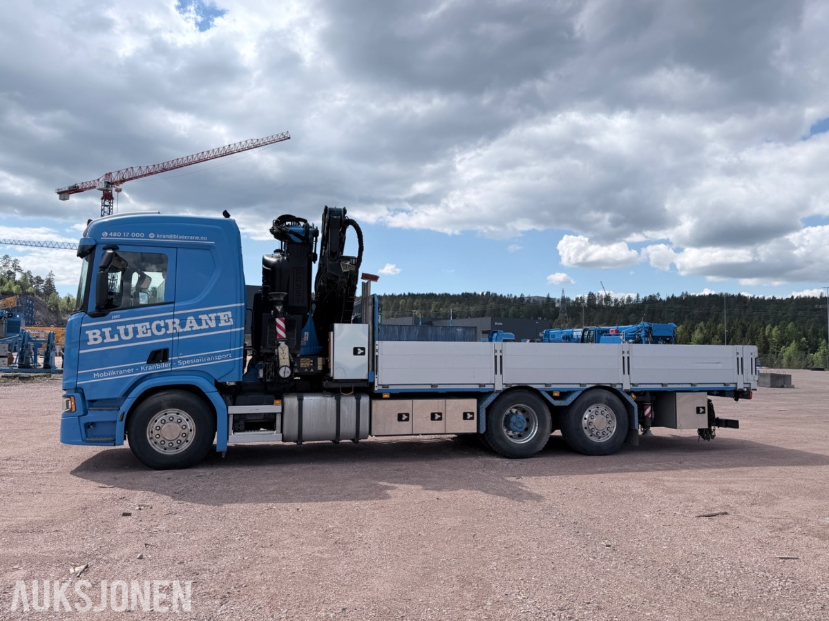2021 Scania R540 Kranbil / Fassi 42tm med Jibb 